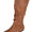 Forever SELENA-24 Tan Women Slouchy Mid-Calf Boots Flat Heel Side Zipper Lightweight Casual Fashion Boots-0